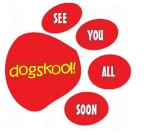 see you all soon dogskoool pawprint